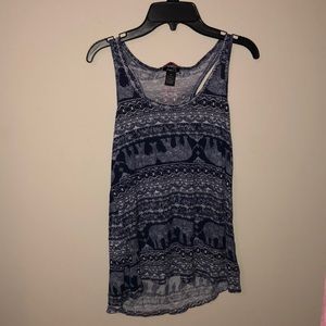 Patterned Tank Top